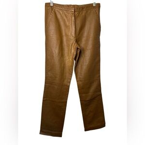 Vintage Fabiani Carmel Leather Pants